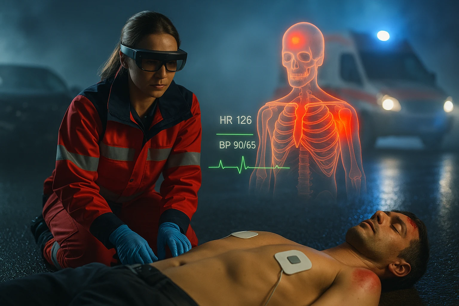 Agentic AI: Multimodal – HL7 FHIR® Kontext, DICOM-Bilddaten, gesteuert via Tools & Policies